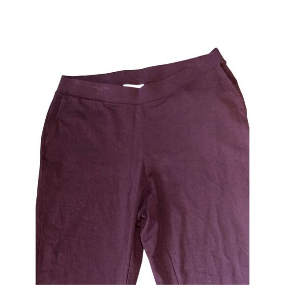 Cute J Jill Pants Pure Jill Affinity Slim-Leg Crops Cotton Blend Pull On Pants S - Picture 3 of 6